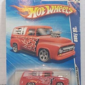 '56 Ford Red Die-Cast Toy Car